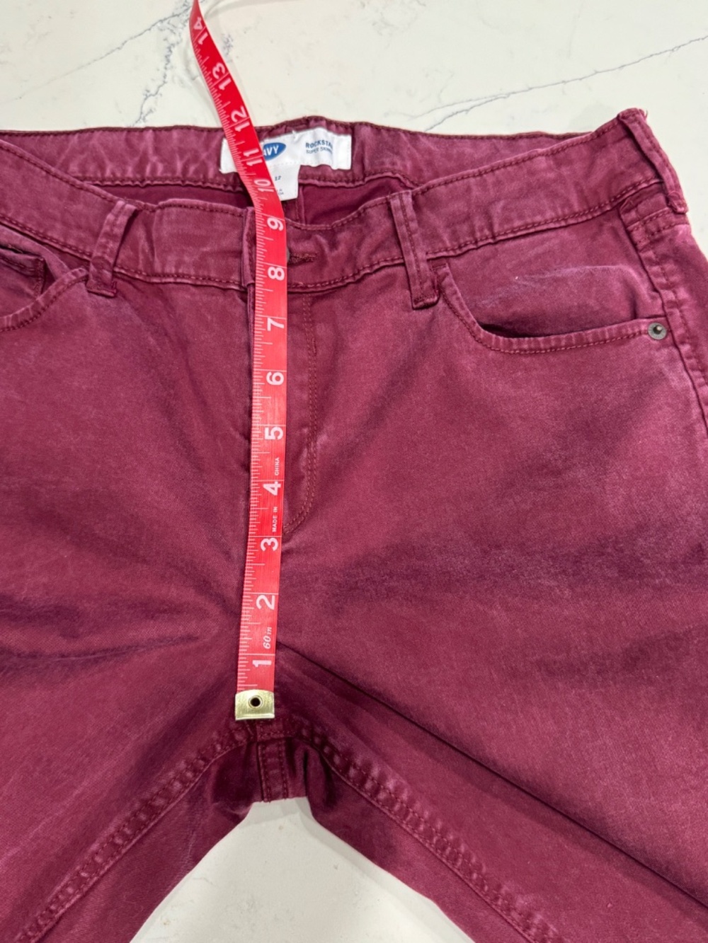 Womans Jeans/Jeggins Skinny Stretch size 12 - Picture 5 of 6